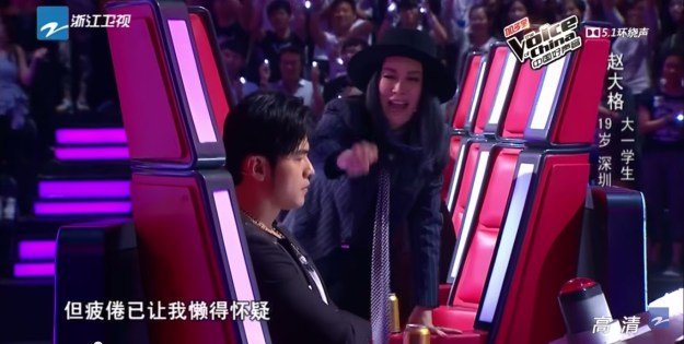 Contestant 2 - Da Ge judges